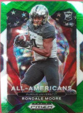 Rondale Moore [Green Wave Prizm] #187