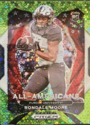 Rondale Moore [Neon Green Circles Prizm] #187