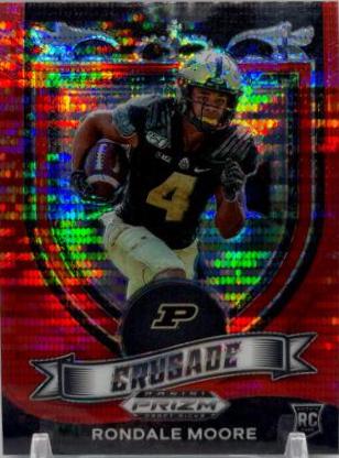 Rondale Moore [Red Pulsar Prizm] #187