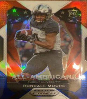 Rondale Moore [Red White and Blue Prizm] #187
