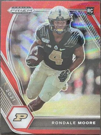 Rondale Moore [Ruby Wave Prizm] #129