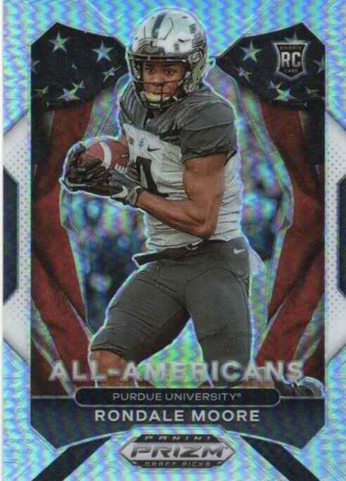 Rondale Moore [Ruby Wave Prizm] #187