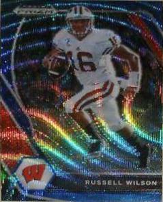 Russell Wilson [Blue Wave Prizm] #8