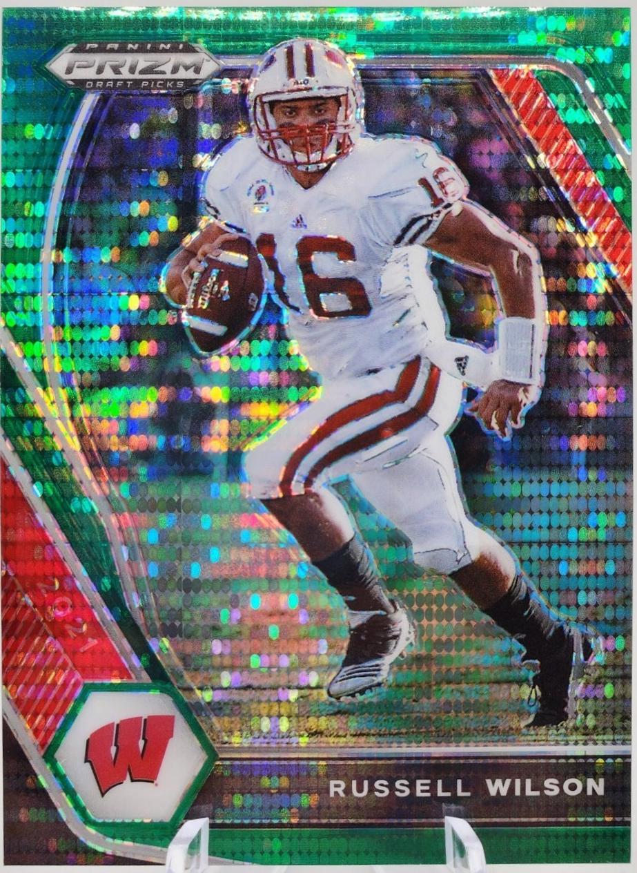 Russell Wilson [Green Pulsar Prizm] #8