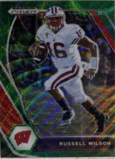 Russell Wilson [Green Wave Prizm] #8