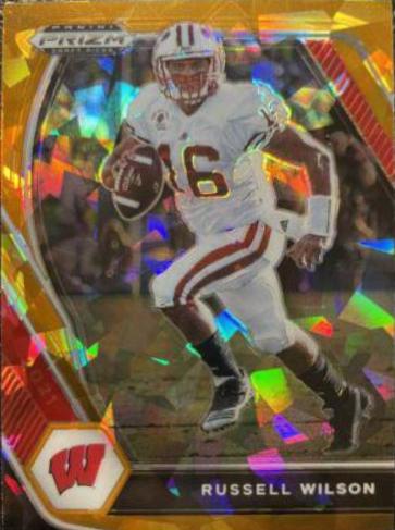 Russell Wilson [Orange Ice Prizm] #8