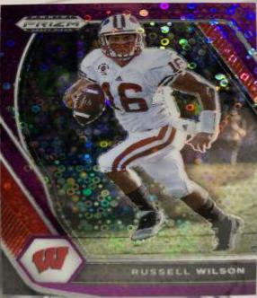 Russell Wilson [Purple Circles Prizm] #8