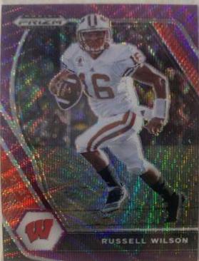 Russell Wilson [Purple Wave Prizm] #8