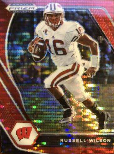 Russell Wilson [Red Circles Prizm] #8