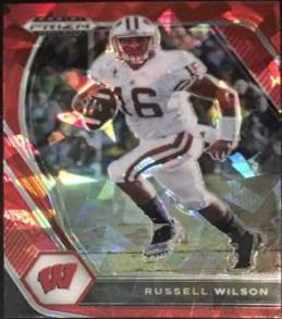 Russell Wilson [Red Ice Prizm] #8