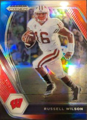 Russell Wilson [Red White and Blue Prizm] #8