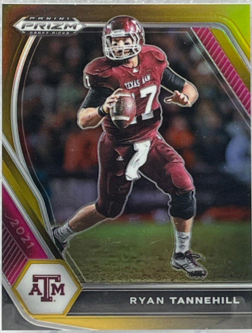Ryan Tannehill [Black Gold Prizm] #18