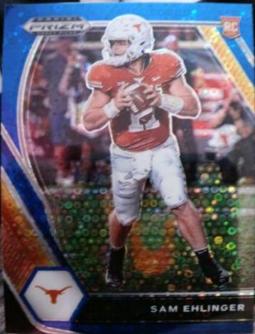 Sam Ehlinger [Blue Circles Prizm] #131