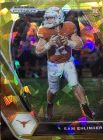 Sam Ehlinger [Gold Ice Prizm] #131