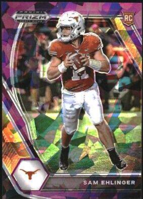 Sam Ehlinger [Purple Ice Prizm] #131
