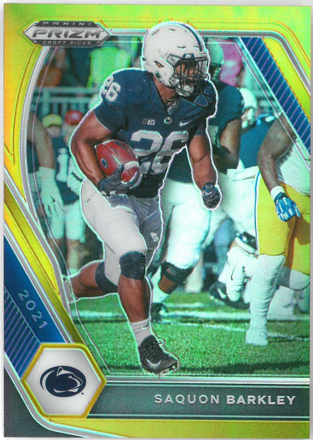 Saquon Barkley [Gold Prizm] #88