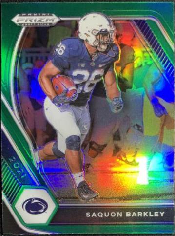 Saquon Barkley [Green Prizm] #88