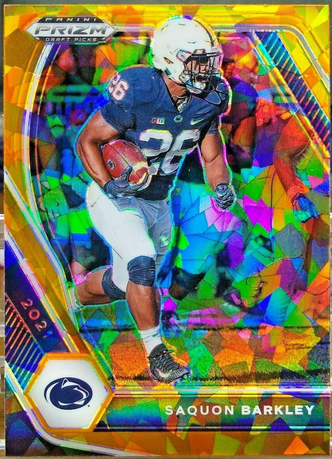 Saquon Barkley [Orange Ice Prizm] #88