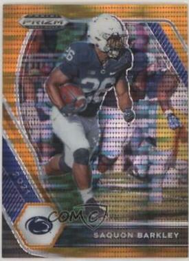 Saquon Barkley [Orange Pulsar Prizm] #88