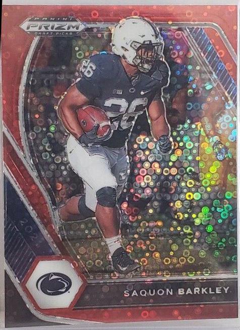 Saquon Barkley [Red Circles Prizm] #88