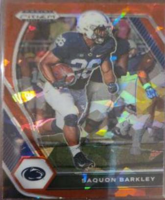 Saquon Barkley [Red Ice Prizm] #88