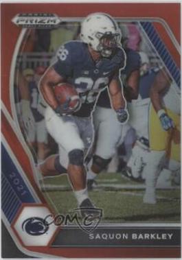 Saquon Barkley [Red Prizm] #88