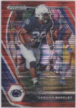 Saquon Barkley [Red Pulsar Prizm] #88