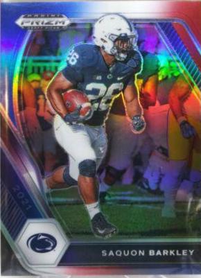 Saquon Barkley [Red White and Blue Prizm] #88
