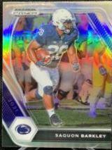 Saquon Barkley [Silver Prizm] #88