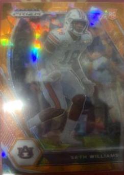 Seth Williams [Orange Ice Prizm] #153