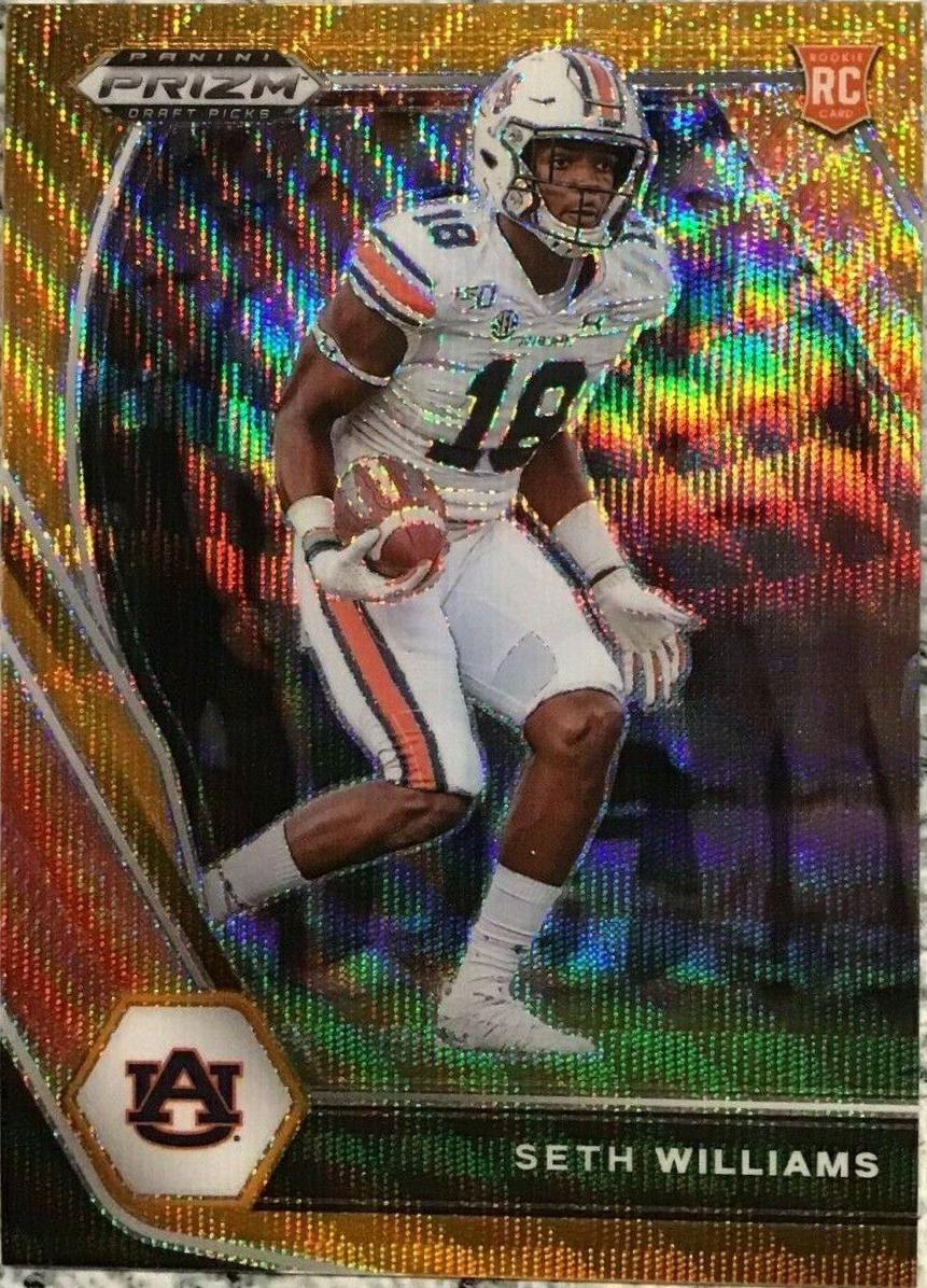 Seth Williams [Orange Wave Prizm] #153
