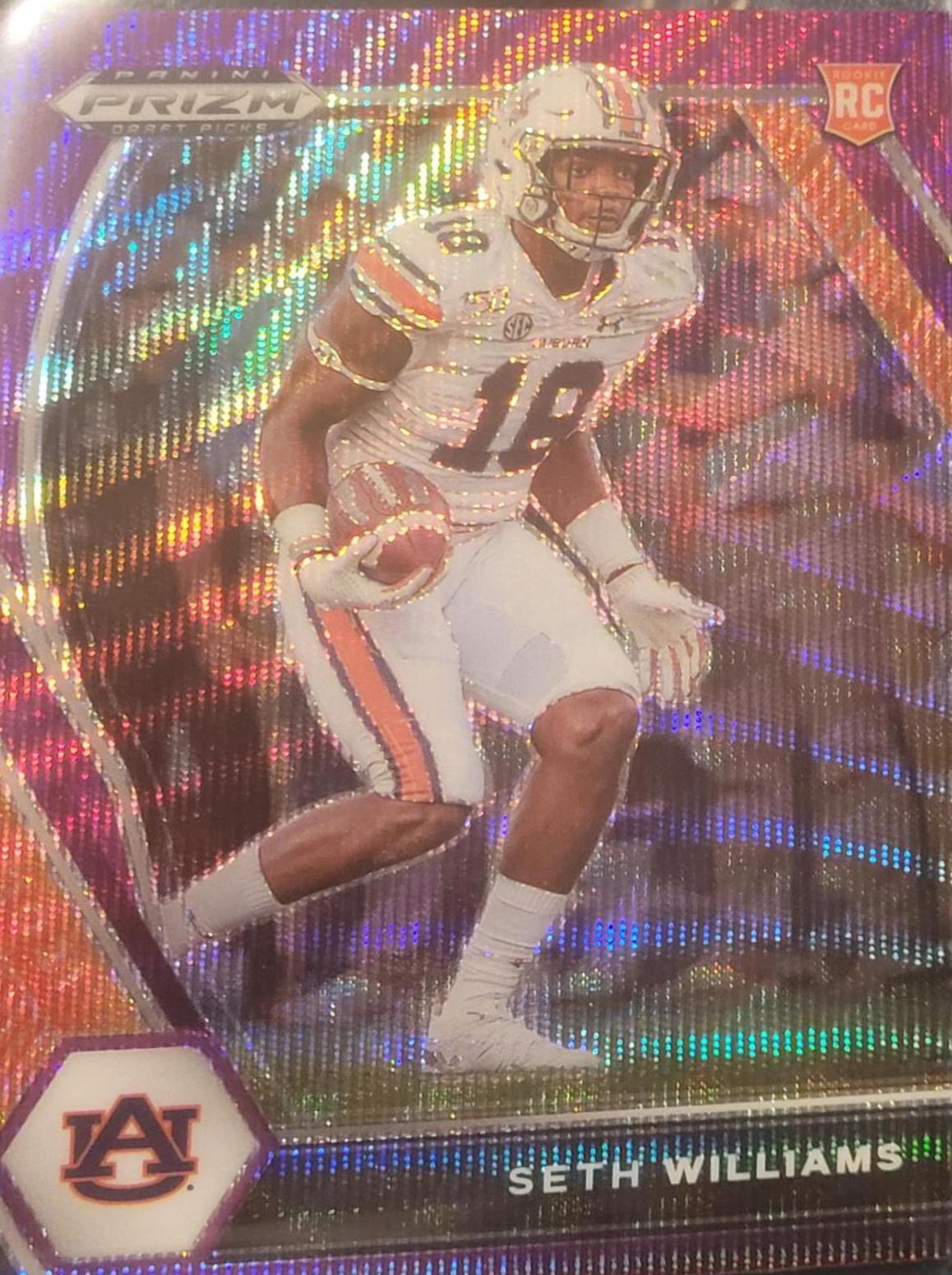 Seth Williams [Purple Pulsar Prizm] #153