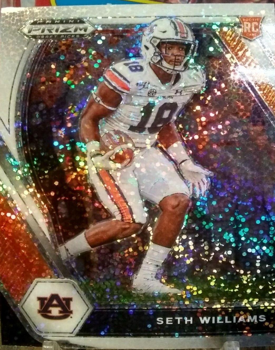 Seth Williams [White Sparkle Prizm] #153