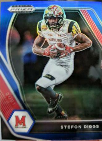Stefon Diggs [Blue Prizm] #37