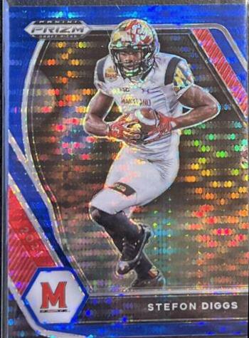 Stefon Diggs [Blue Pulsar Prizm] #37