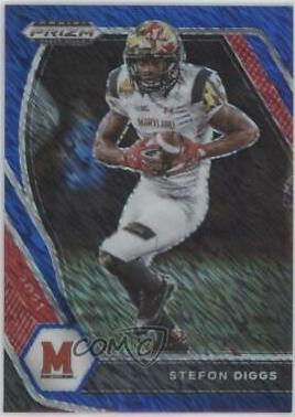 Stefon Diggs [Blue Shimmer Prizm] #37