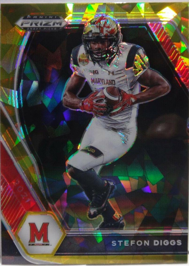 Stefon Diggs [Gold Ice Prizm] #37