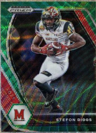 Stefon Diggs [Green Wave Prizm] #37