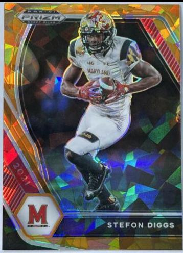 Stefon Diggs [Orange Ice Prizm] #37