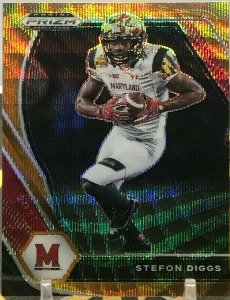Stefon Diggs [Orange Wave Prizm] #37