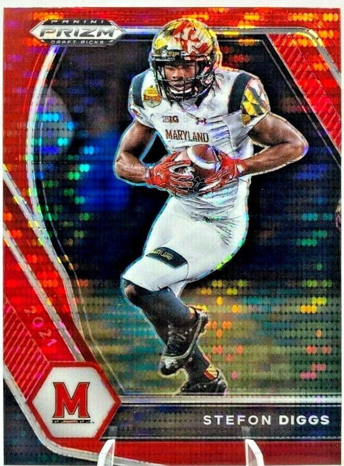 Stefon Diggs [Red Pulsar Prizm] #37