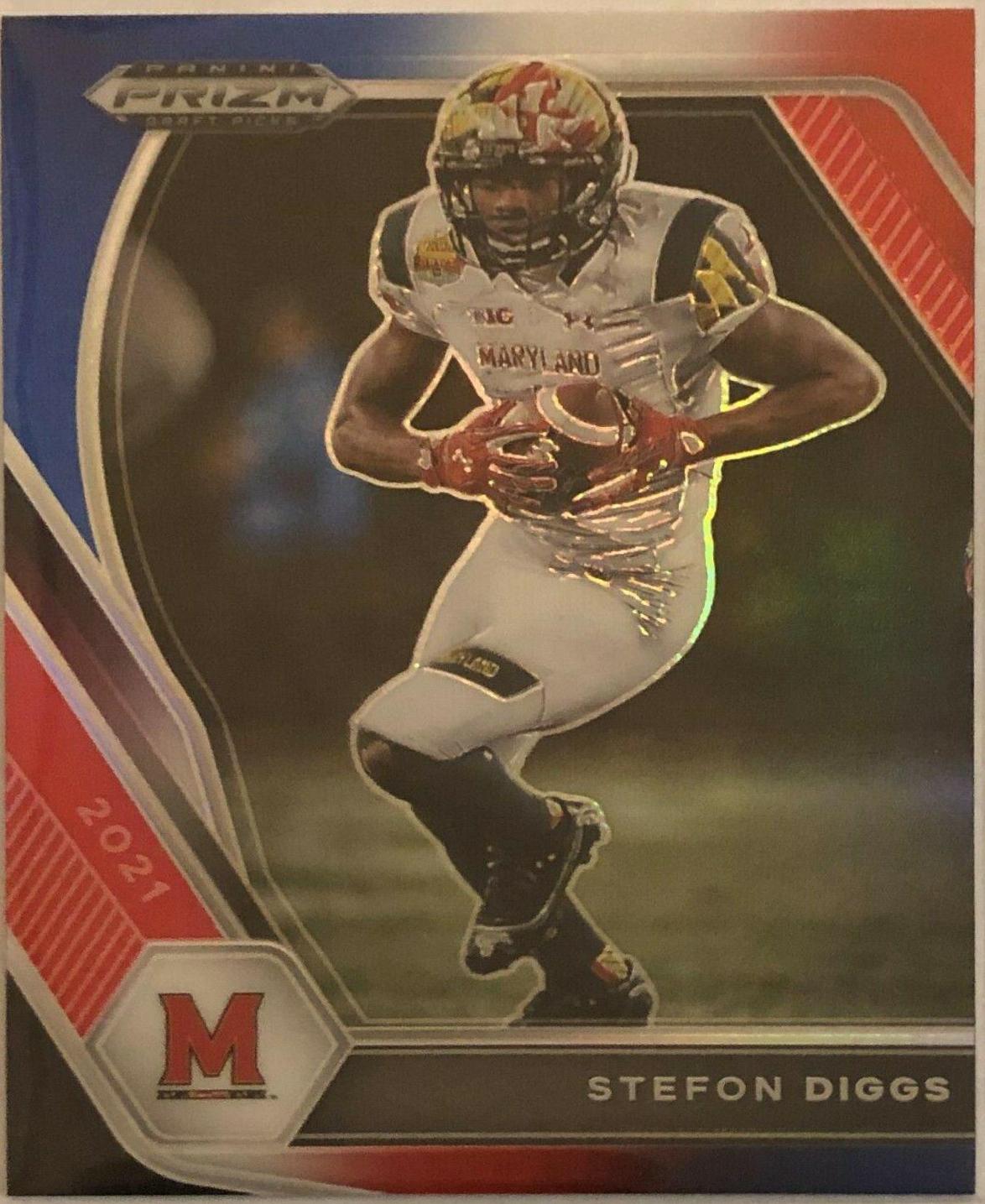 Stefon Diggs [Red White and Blue Prizm] #37