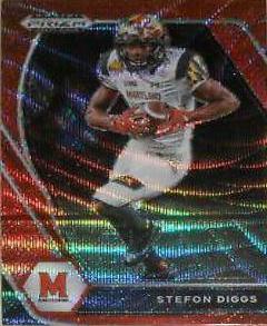 Stefon Diggs [Ruby Wave Prizm] #37