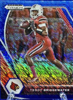Teddy Bridgewater [Blue Shimmer Prizm] #5