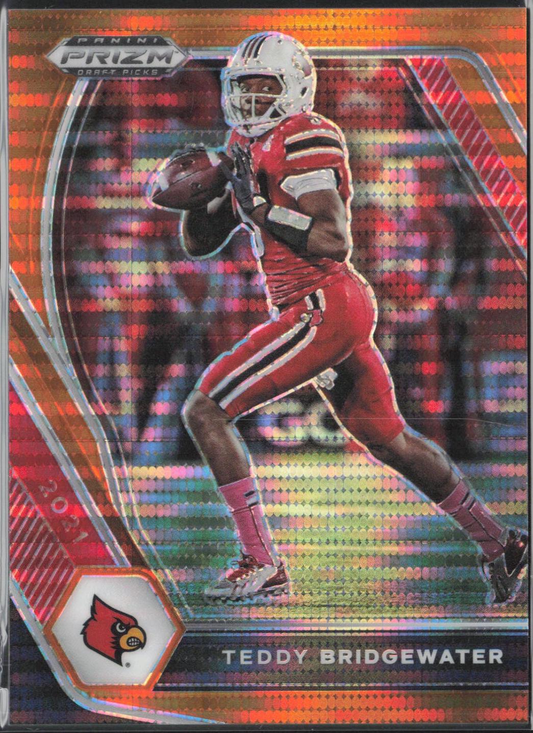 Teddy Bridgewater [Orange Pulsar Prizm] #5
