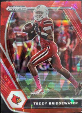 Teddy Bridgewater [Red Ice Prizm] #5