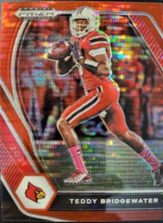 Teddy Bridgewater [Red Pulsar Prizm] #5