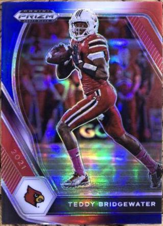 Teddy Bridgewater [Red White and Blue Prizm] #5
