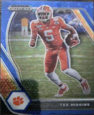 Tee Higgins [Blue Circles Prizm] #60