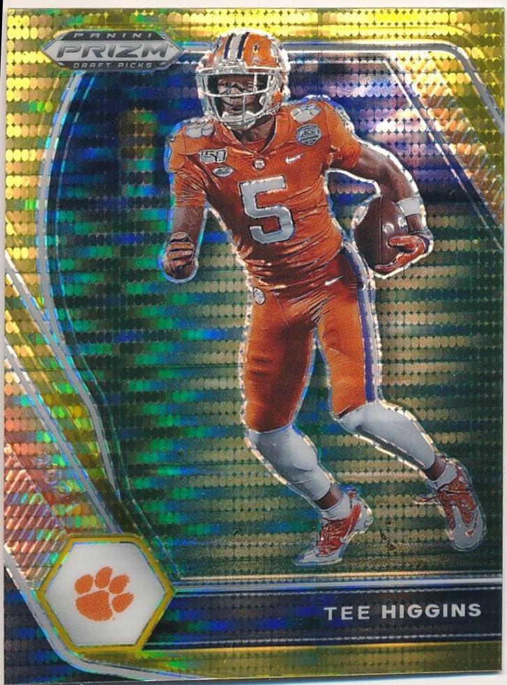 Tee Higgins [Gold Pulsar Prizm] #60